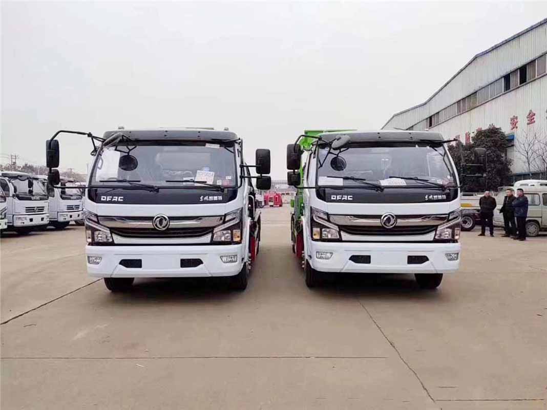 國(guó)六8方東風(fēng)D7餐廚垃圾車